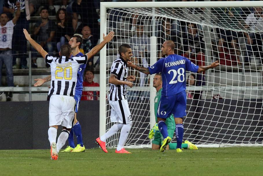 Nella seconda partita del Trofeo Tim la Juve batte il Sassuolo 1-0 con gol di Pereyra. Ansa